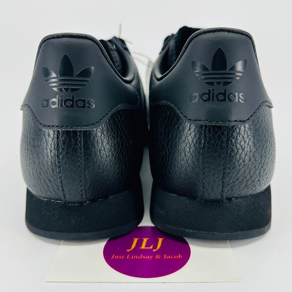 Adidas Unisex Youth Kids Samoa J Sneakrs Core Black Triple Black JH6750 Size 7Y - Picture 6 of 12